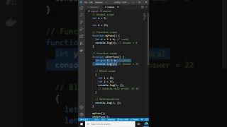 JavaScript scopes explained  JavaScript Tutorial for Beginners [upl. by Ayian508]