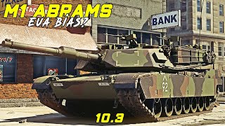 O tanque mais poderoso dos Estados Unidos  M1 Abrams War Thunder  gameplay PT  BR [upl. by Yetti]