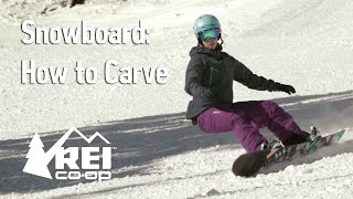 Snowboarding How to Carve [upl. by Luht]