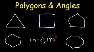 Interior Angles of a Polygon  Geometry [upl. by Ahsinauq]