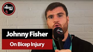 “I TORE MY BICEP BUT WILL BE BACK THIS YEAR” Johnny Fisher Boxing Interview [upl. by Sarge285]