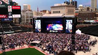 Paul McCartney Comerica Park Detroit 72411 does Marvin Gayes quotHitch Hikequot amp quotThe Night Beforequot [upl. by Roswald]