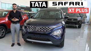 2021 TATA SAFARI XT PLUS REVIEW  NEW TATA SAFARI SUV  SAFARI PRICE  INTERIOR  EXTERIOR [upl. by Arabrab]