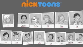 Nicktoons SuperKids Primetime split screen credits fanmade [upl. by Ahtoelc]