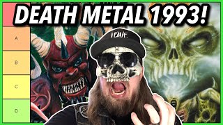 DEATH METAL Albums RANKED From 1993 Morbid Angel to Carcass [upl. by Anerda]