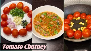 Tamatar ki Chutney  Spicy and sweet Tomato Chutney  Easy Tomato Recipe [upl. by Inneg795]