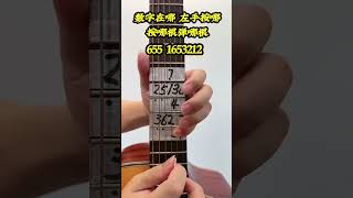 狗叫间奏 solo 吉他教学 新光合计划 guitar solo music [upl. by Edniya756]