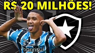 CHORA GRÊMIO TEXTOR TOPOU PAGAR QUANTIA MILIONÁRIA POR REFORÇO  ULTIMAS NOTICIAS DO BOTAFOGO [upl. by Alil]