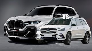 Full Size Luxury SUV BATTLE  2024 BMW X7 vs 2024 Mercedes GLS [upl. by Honora]