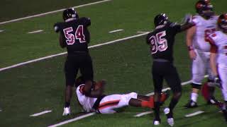 Highlights  Gilmer Buckeyes  LibertyEylau Leopards  Sept 1 2017 [upl. by Goer]