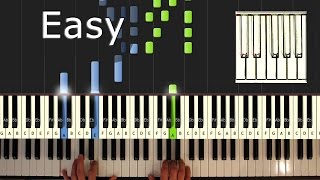 Maple Leaf Rag  Scott Joplin  Piano Tutorial Easy  How To Play Synthesia [upl. by Eimac]