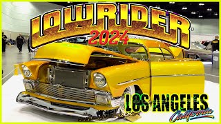 Los Angeles LOWRIDER CAR SHOW 2024 [upl. by Odrawde]