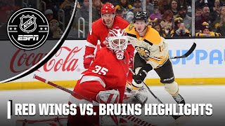 Detroit Red Wings vs Boston Bruins  Full Game Highlights [upl. by Jahdiel]