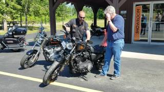 Surprising Dad With A New Harley [upl. by Mortie66]