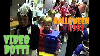 1990s Sandburg Elementary School Halloween Parade amp Party  Popular 90s Costumes in 1992 [upl. by Emlynne]