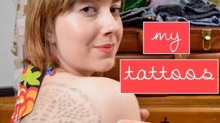 My Tattoos and Nose Piercing [upl. by Valina]