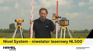 Nivel System  niwelator laserowy NL500 kontra niwelator optyczny PL [upl. by Yrellih936]