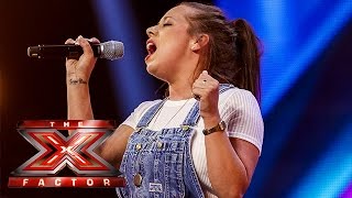 Kerrianne Covell sings I Know You Wont  Arena Auditions Wk 2  The X Factor UK 2014 [upl. by Arnelle]