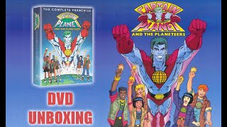 Unboxing quotCaptain Planet and The Planeteers The Complete Franchisequot on DVD [upl. by Anallise475]