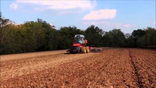 Seeding with Hatzenbichler seeder and Harrow [upl. by Yelda]