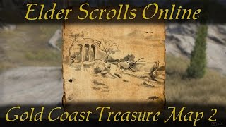 Gold Coast Treasure Map 2 ii Elder Scrolls Online ESO [upl. by Timmi]