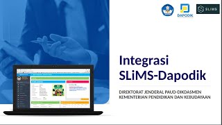 Integrasi SLiMS dengan Data Pokok Pendidikan atau Dapodik [upl. by Sibeal]