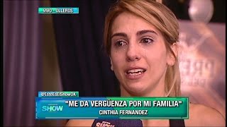 Cinthia Fernández habló de su video prohibido [upl. by Airretal]