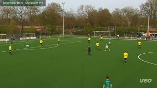 Steenwijker Boys  vv Olympia28 [upl. by Bruis949]