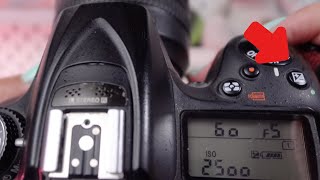 How to Adjust Exposure Compensation on Nikon D7200 [upl. by Silohcin]