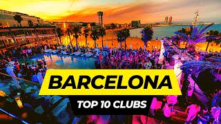 Top 10 Best Nightclubs in Barcelona 2024  Spain Travel Guide [upl. by Neivad]