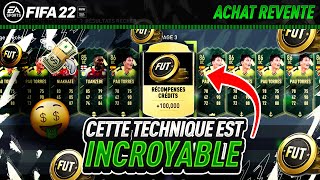 FIFA 22 ACHAT REVENTE 📈  GAGNER des CRÉDITS RAPIDEMENT 💰 100KHEURE Tuto Ultimate Team [upl. by Judie]