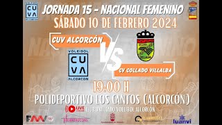 Cuv Alcorcón  CV COLLADO VILLALBA PRIMERA NACIONAL FEMENINO [upl. by Molloy786]