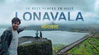 LONAVALA  10 Best Places to Visit in Monsoon [upl. by Wennerholn]