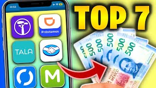 💵 Top 7 Apps de PRÉSTAMO CONFIABLES 2024 – Aplicaciones de préstamos online [upl. by Anuaf]