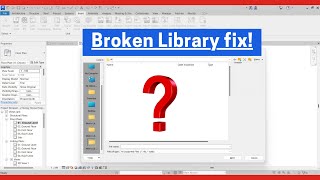 Revit Library fix Missing Content amp Installing Libraries from Different Regions  Revit Tutorial [upl. by Ashford]