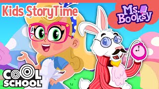 Alice in Wonderland MEETS THE WHITE RABBIT 🐇⏰Animated Stories for Kids  StoryTime with Ms Booksy [upl. by Lightfoot]