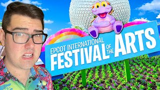 Epcots DISAPPOINTING Festival Of The Arts 2024 [upl. by Aryhs]