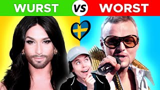 BEST and WORST Eurovision songs [upl. by Knorring]