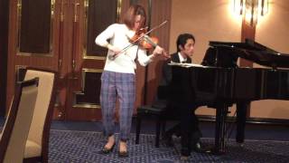 Brahms Hungarian Dance No5 Violin and Piano [upl. by Balac]