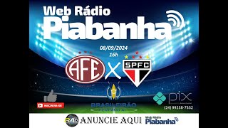 FERROVIÁRIA X SÃO PAULO  NARRAÇÃO AO VIVO  BRASILEIRÃO FEMININO  08092024 [upl. by Clemens660]