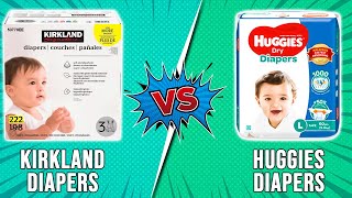 Kirkland Diapers vs Huggies Diapers  How Do They Compare The Ultimate Comparison [upl. by Eltotsira]