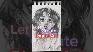 Lets Create Digital Art art artwork digitalillustrationart artprogress myart [upl. by Aronas]