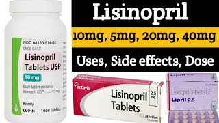 Lisinopril For High Blood Pressure  How To Take It Correctly Side Effects by lecturesbyanayakmu [upl. by Perreault]