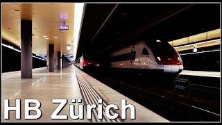 Der schönste Untergrundbahnhof der Schweiz Hauptbahnhof Zürich Löwenstrasse [upl. by Diandre]