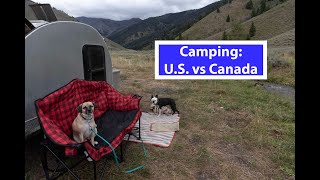 Camping in Canada vs Camping in the US [upl. by Asamot727]