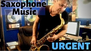 Urgent  Saxophone Music amp Backing Track [upl. by Ainesy746]