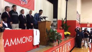 VIDEO Seventh Woods picks North Carolina [upl. by Lutero583]