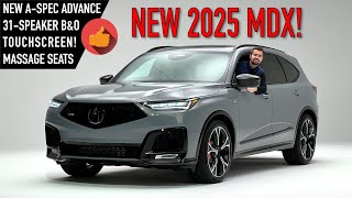 2025 Acura MDX  Big REFRESH for the 1 Luxury 3Row SUV HandsOn [upl. by Kcub]