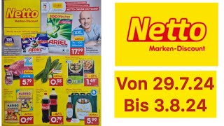 NETTO Prospekt Werbung Gültig von 29724 bis 3824Werbungde [upl. by Aimahc835]