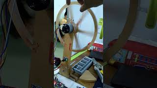 Shorts Inverted Pendulum  Part 1 Demo using MPU6050 to control not using PID [upl. by Lopes]